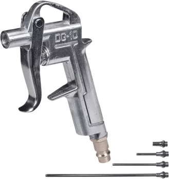 Пістолет продувний Einhell з насадками 20/50/95/220мм, 8бар, 4шт, 0.2кг