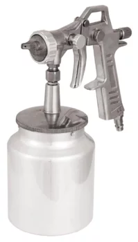 Фарборозпилювач пневматичний Einhell, нижній бак, 0.6л, повітря 190л/хв