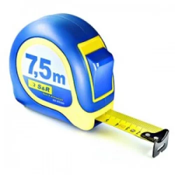 Рулетка S & R 7,5 м Mustang ABS корпус