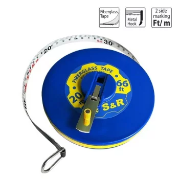 Рулетка S & R Fiberglass Tape 20 м х 13 мм