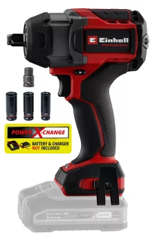 Гайковерт ударний акумуляторний Einhell Professional TP-CW 18/750-C Li BL - Solo 18В 750Нм 0-2200об/хв 1.78кг без АКБ та ЗП