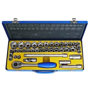 Набір торцевих головок S & R на 39 предметів 1/2