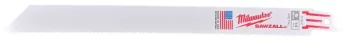 Полотно пиляльне для шабельної пилки Milwaukee THIN KERF по металу, крок зуба 1.8ммх230мм, 5шт