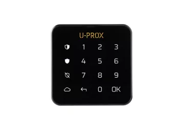 Бездротова сенсорна клавіатура U-Prox Keypad G1 Black, 1 група, бездротовий, чорний