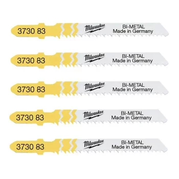 Полотно пиляльне для електролобзика Milwaukee Special по дереву, крок зуба 1.9ммх60мм, 5шт