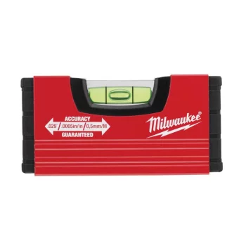 Рівень Milwaukee MiniBox, 10см, 1 капсула, алюмінієвий корпус