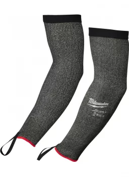 Нарукавники робочі Milwaukee, високоеластичний нейлон, 45см, сірий