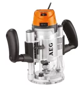 Машина фрезерна MF1400KE AEG, 1400Вт, хвостов.8/12мм, глибина фр.64мм, 10000-23000об/хв,сумка, 5,7кг
