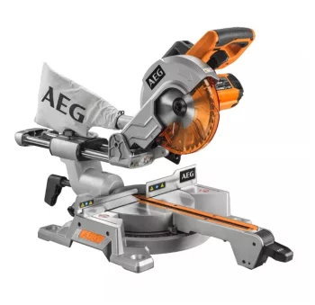 Пила торцювальна PS216L3 AEG, 1400Вт, 5000об/хв, Øкруга 216мм, глибина різу 65мм, 16,2кг