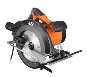 Пила циркулярна KS12-1 AEG, 1200 Вт, 6100об/хв, Ø165/20мм, 41мм/45°,54мм/90°, 3,3кг