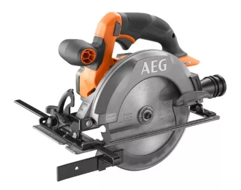 Пила циркулярна   BKS18SBL-0 AEG, 18В, 5000об/хв, 165/20мм, 41мм/45°,57мм/90°,2,9кг