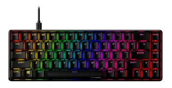 Клавіатура механічна HyperX Alloy Origins 65 67key, Red, USB-A, EN/UA, RGB, чорний