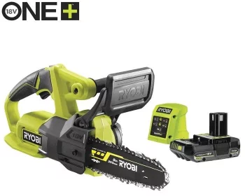 Пила ланцюгова акумуляторна Ryobi ONE+ RY18CS20A-125 18В акб 1х2.5А·год ЗП 20см 2.3кг