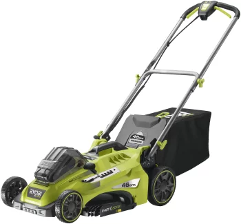 Газонокосарка акумуляторна Ryobi Max Power RLM36X46H50PG 36В акб 1х5А·год 46см 45л 20-70мм 17.8кг