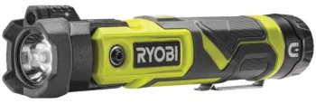 Ліхтар ручний акумуляторний Ryobi USB Lithium RLP4-120G 4В 2А·год 640лм 3 функції освітлення поворотна головка магніт 0.18кг