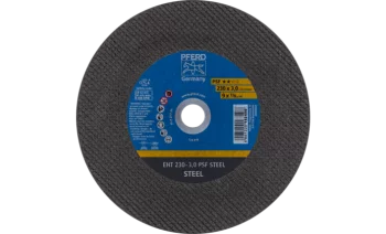 Круг відрізний 230*3,0*22 PSF STEEL сталь