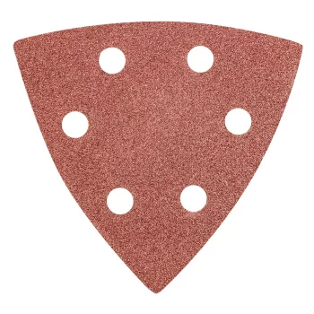 Шліфувальний папір трикутний GRAPHITE, тип DELTA 93x93мм, K80, на липучці, 5шт