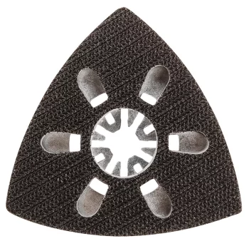 Шліфувальний підошва трикутна GRAPHITE, для багатофункціонального інструменту, на липучці, тип DELTA, 83x83x83мм, 1шт