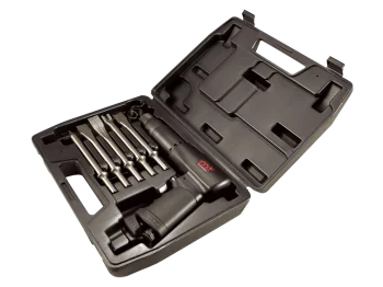 Пневмодолото 3200уд/хв 6,3бар з набором пік та зубил