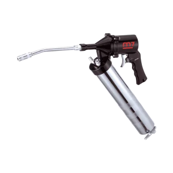 Шприц для мастил пневматичний 400мл із стальною трубкою 15см