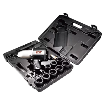 Пневмогайкокрут 3/4" 1627 Нм 4500об/хв з набором головок 26-38мм