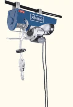 Таль електрична тросова Sheppach HRS1000,1,6кВт,230В,500/1000кг,12/6м,33кг