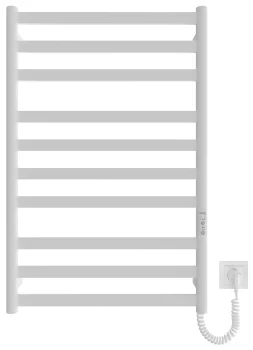 Рушникосушка Hygge Family електрична York, 770х530х80мм, таймер-регулятор, сталь, білий матовий
