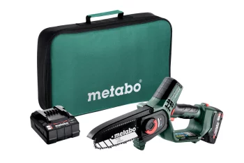 Пила ланцюгова акумуляторна Metabo MS 18 LTX 15 18В 1х2А·год шина 15см 5м/сек 2кг