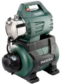 Насосна станція Metabo HWW 4500/25 Inox, 1300Вт, 4.5куб/год, висота подачі 48м, всмоктування до 8м, ресивер 24л, 17.1кг