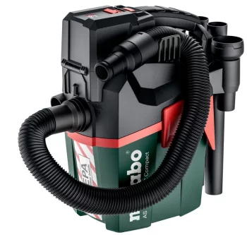 Пилосос акумуляторний Metabo AS 18 HEPA PC COMPACT 18В бак 6л 2100л/хв 3.8кг без АКБ та ЗП