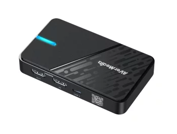 Пристрій захоплення відео AVerMedia GC311G2 StreamLine MINI+, 2160p60(pass-trought), 1080p60(record), чорний