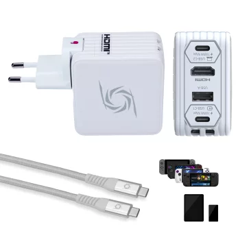 Пристрій захоплення відео AVerMedia GC313Pro ELITE GO, 2160p60(pass-trought), 1080p60(record), 100Вт, білий