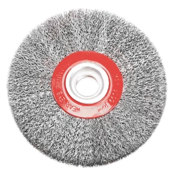 Щітка дискова Verto, рифлений дріт, 200мм, різьблення 32мм