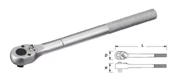 Трещітка 3/4" 510мм 24 зуба