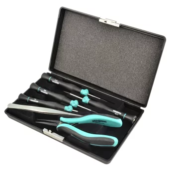 Набір інструментів для точ.механіки 6од. пластик.кейс