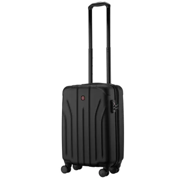 Валіза Wenger, Oryson, мала, пластик, 4 колеса, чорна