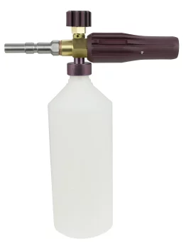 Пінна насадка 1л б/д з`єднання, регулятор подачі, латунний корпус (Violetta/Transformer/Stella/Stella M)