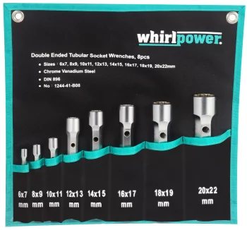 Набір ключів трубчастих 6-22мм 8од. чохол