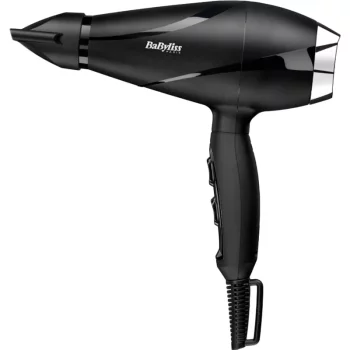 Фен Babyliss Shine Pro, 2200Вт, 2 режими, дифузор, іоніз-я, хол. обдув, чорний