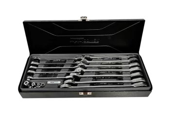 Набір ключів трещіточних 8-19мм 12од. мет.кейс