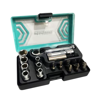 Набір бит 18од пластик.кейс