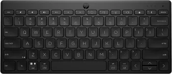 Клавіатура мембранна HP 350 Compact Multi-Device, 78key, BT, EN/UK, чорний