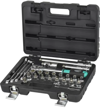 Набір інструментів 1/2" 27од. пластик. кейс