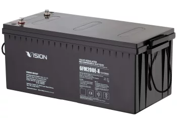 Акумуляторна батарея Vision FM, 12В, 200А•год, AGM
