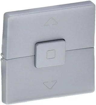 Вимикач для жалюзі Legrand VALENA LIFE/ALLURE, алюміній