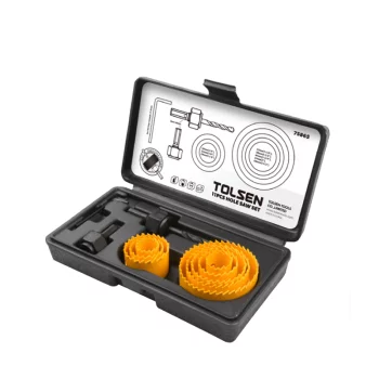 Комплект коронок Tolsen по дереву 19-64мм 11шт