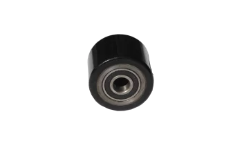 Колесо до рокли 80*60мм PU/Rub (поліретан, прогумоване) чорне