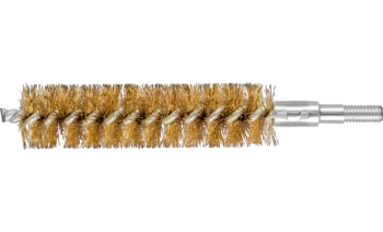 Щітка трубчаста, неплетена 20*80*M6 дріт-0,20мм під різьбу IBU, латунь
