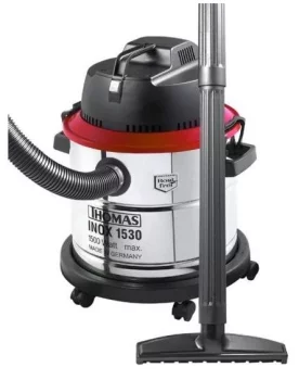 Пилосос Thomas миючий INOX 1530 PRO, 1500Вт, вода -30л, Aquafilter, сірий