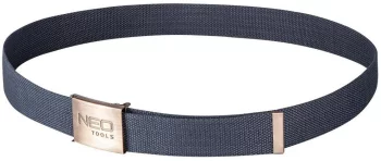 Ремінь Neo Tools Premium, 100% бавовна, універсальний, 130см, синій